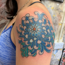 TODAY’S WORK: CHRYSANTHEMUM COVER UP BY KANAE